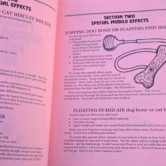 Special Effects Cookbook By Michael E Samonek 1992 Halloween Christmas Pets Kids - Picture 4 of 16
